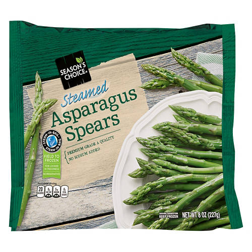 Season's Choice Steamable Frozen Asparagus Spears, 8 oz